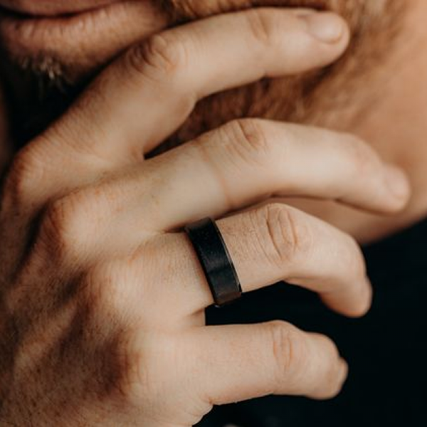 The Apollo Mens Ring 2THE AYMER men's wedding band