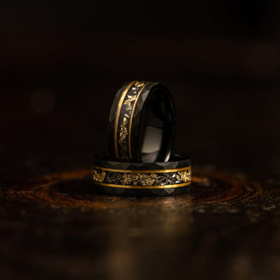 THE HALO men's wedding band