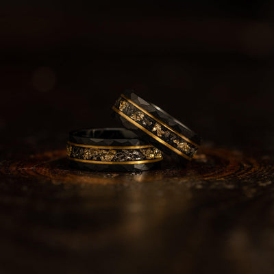THE HALO men's wedding band