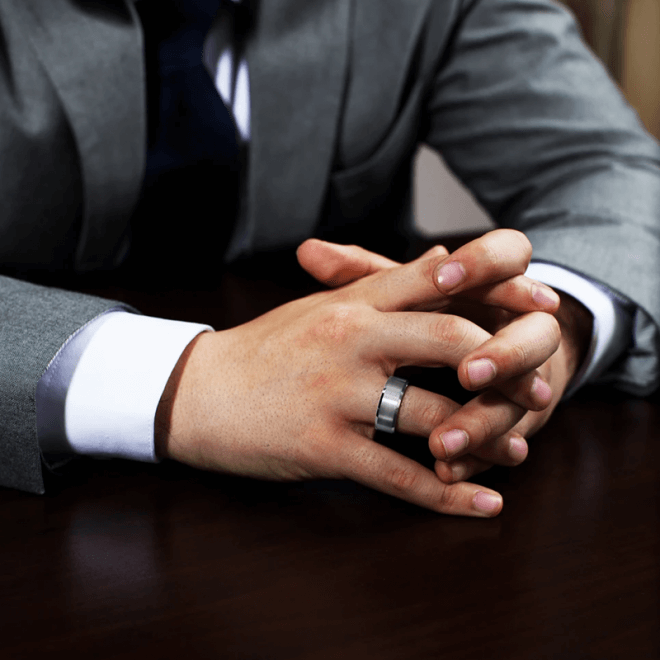 THE TERMINATOR men's wedding band