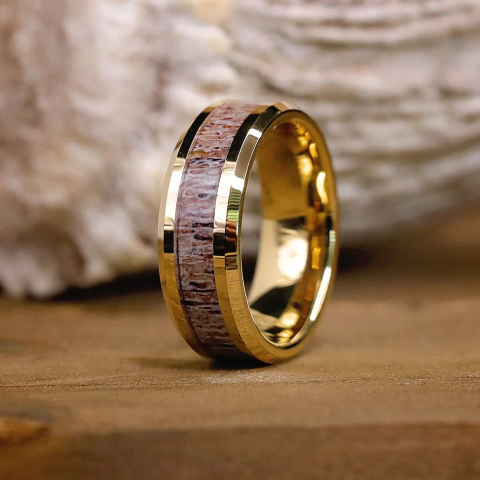 THE HUNTER men's wedding band